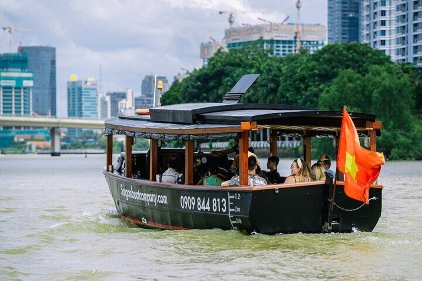 Cruising to District 1, Ho Chi Minh City