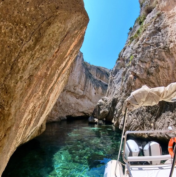 Picture 8 for Activity Private Boat Grama Bay & Ionian Caves Explorations