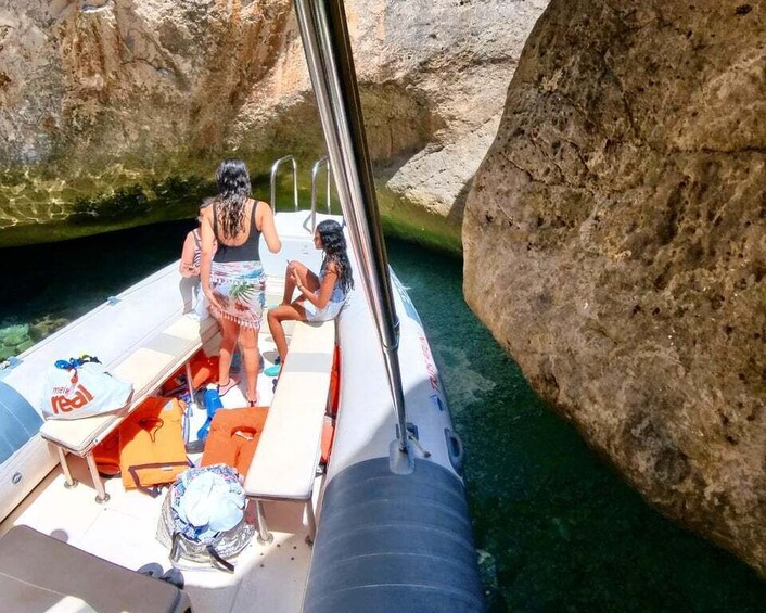 Picture 9 for Activity Private Boat Grama Bay & Ionian Caves Explorations