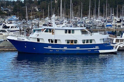 4 Course Dinner Luxury Yacht Dinner cruise out of Friday Harbour