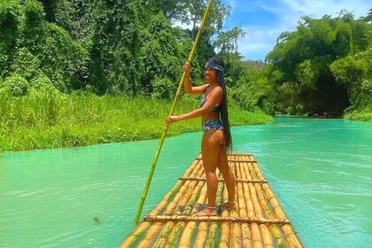 Half Day Private Tour to Martha Brae Rafting and Luminous Lagoon