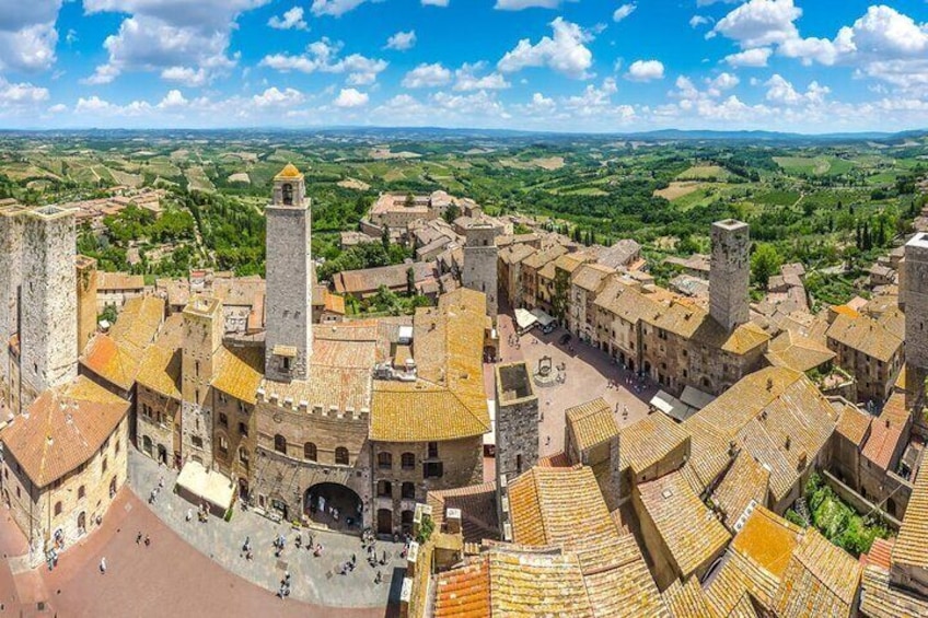 Full Day Private Pisa, Siena and San Gimignano Tour from Florence