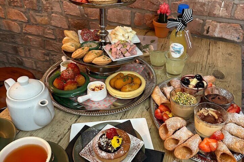 Italian Afternoon Tea Experience in Manchester