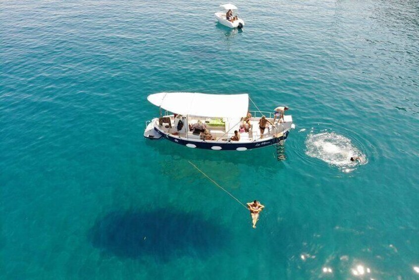 Private boat excursion along the coast of Cefalù