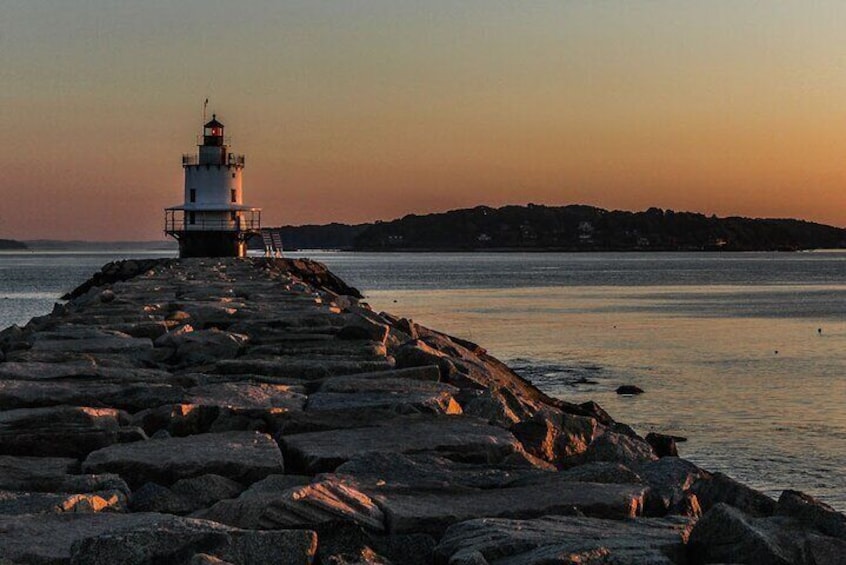 Sunset Lighthouse Cruise Tour from Casco Bay