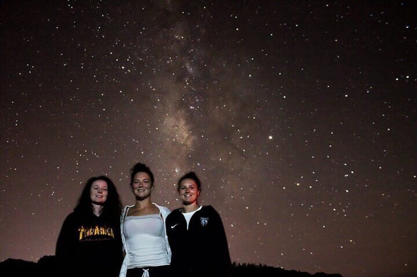 guests under the milky way