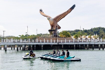 Langkawi Jet Ski Tour Silver Package with Free Drone Video