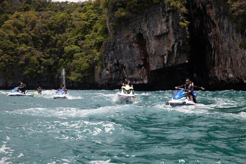 Langkawi Jet Ski Tour Silver Package with Drone Video