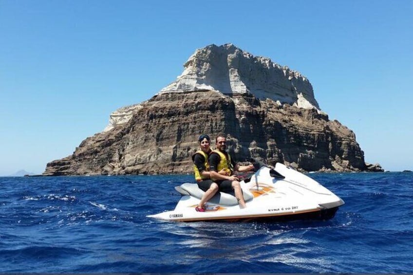 Santorini: Private South Coast Discovery on a Jet Ski