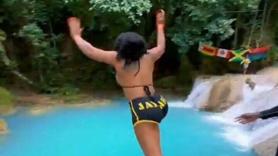 Ocho Rios Original Blue Hole Eco Experience from Kingston