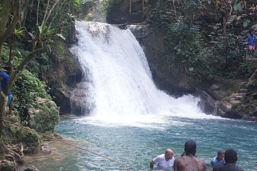 Ocho Rios Original Blue Hole Eco Experience from Kingston