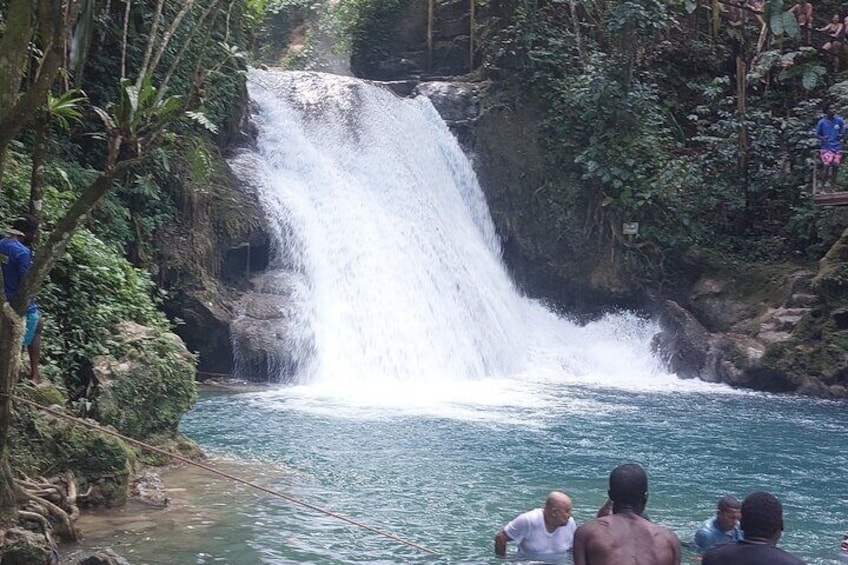 Ocho Rios Original Blue Hole Eco Experience from Kingston