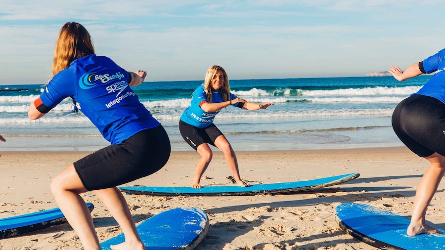Lennox Head: 2-Hour Beginners Surfing Lesson