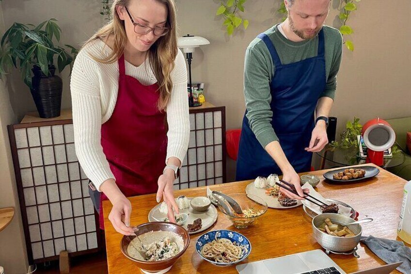 Private Guided Traditional Buddhist Cooking in Japan