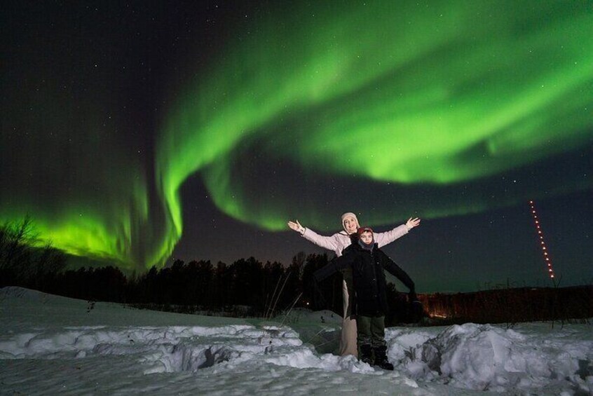 Aurora Borealis Experience in Sonkamuotka