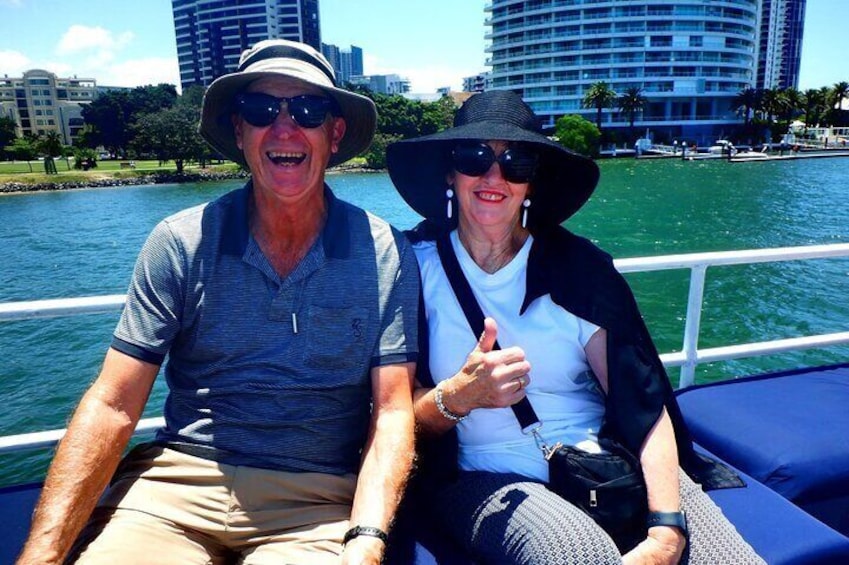Customers enjoying cruise