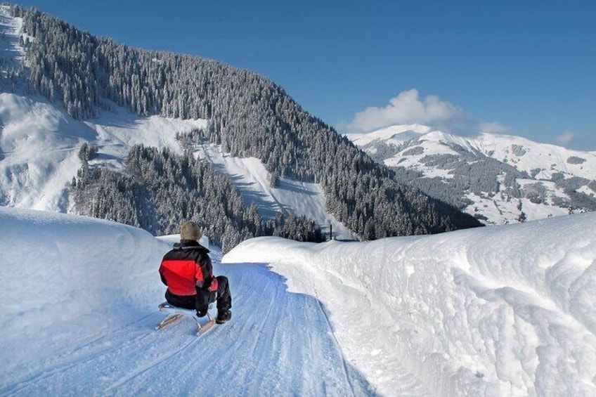 Sledding with Cheese Fondue OR Chocolate Tasting