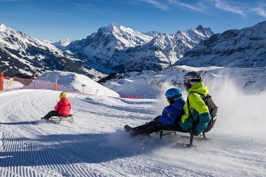 Sledding with Cheese Fondue OR Chocolate Tasting