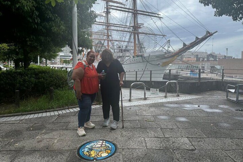 Yokohama Private Family Tour with Manhole and Vehicles