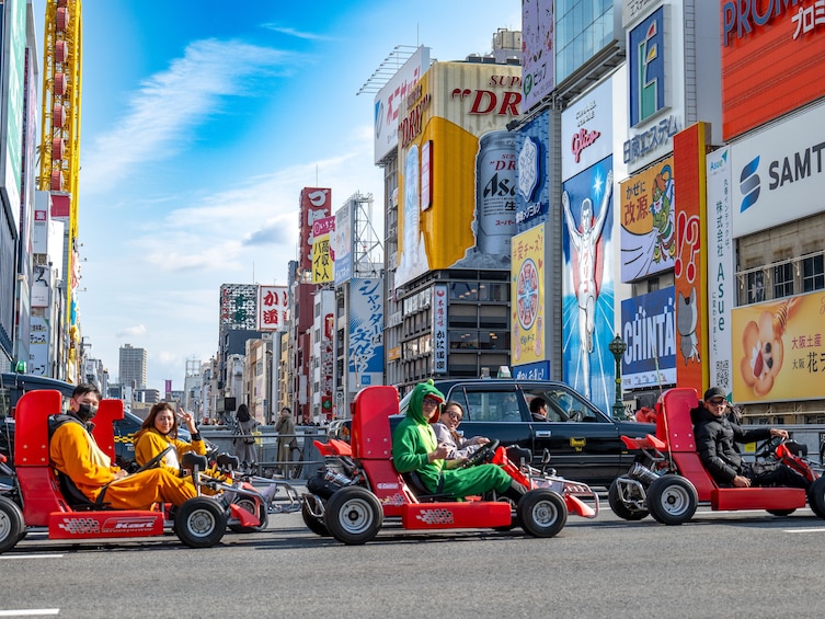 Go-Kart Experience on Osaka Roads, 1 or 2-hour options