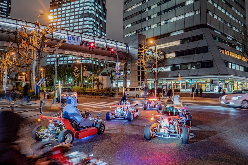 Go-Kart Experience on Osaka Roads, 1 or 2-hour options