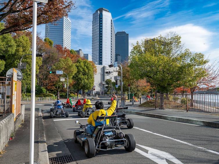 Go-Kart Experience on Osaka Roads, 1 or 2-hour options