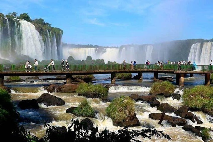 Iguassu-Side Falls Brazil