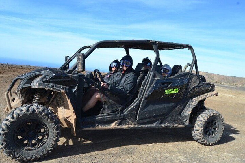 4-seater Mixed Guided Buggy Volcano Tour in Lanzarote