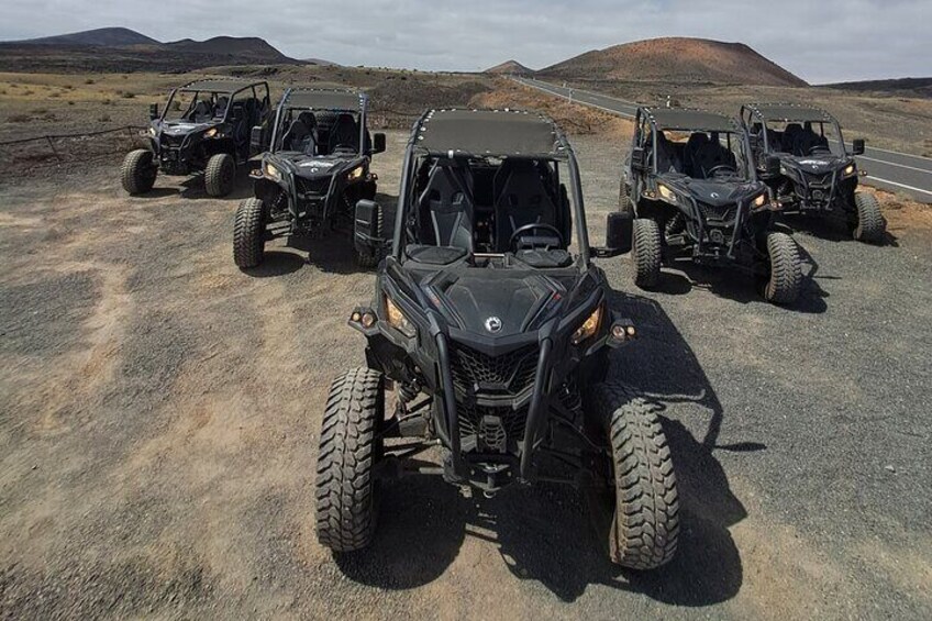 4-seater Mixed Guided Buggy Volcano Tour in Lanzarote