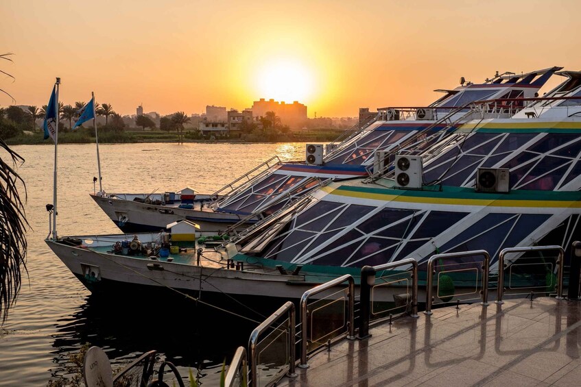 Picture 1 for Activity Cairo: Nile Sunset, Dinner Cruise, Show and Private Transfer