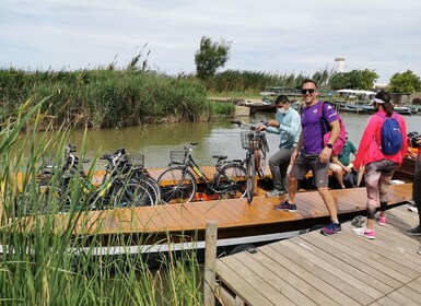 Valencia: Albufera Naturpark Fahrrad- und Bootstour