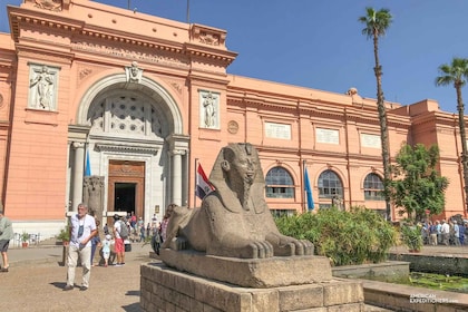 Giza Pyramids, Egyptian Museum From Alexandria Port