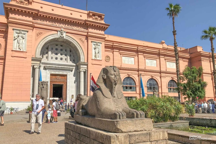 Giza Pyramids, Egyptian Museum From Alexandria Port