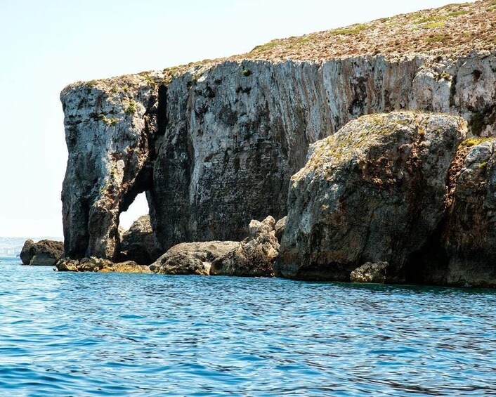 Picture 1 for Activity From Gozo:Around Comino, Blue Lagoon, Crystal Lagoon & Caves