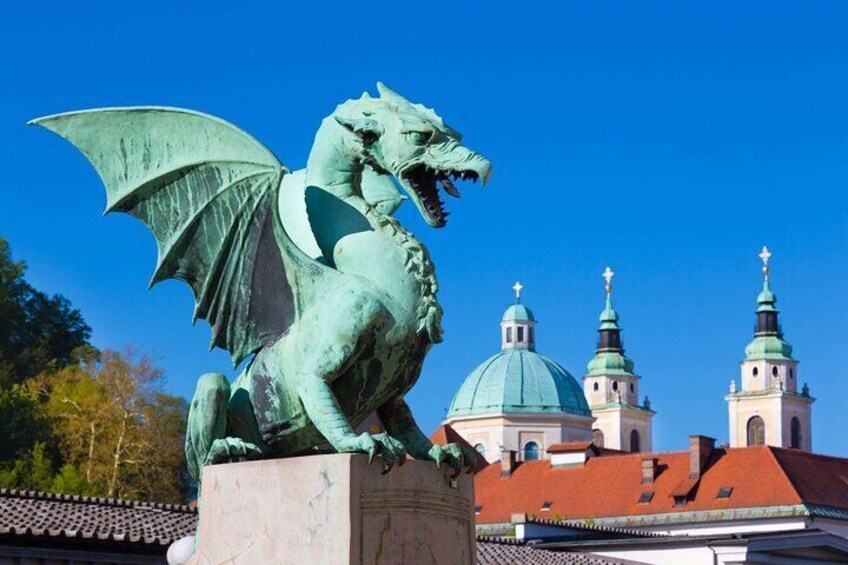 Dragon, the symbol of Ljubljana