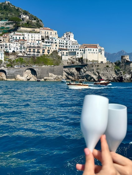 Picture 5 for Activity From Salerno: Cruise with Stop in Amalfi and Aperitif