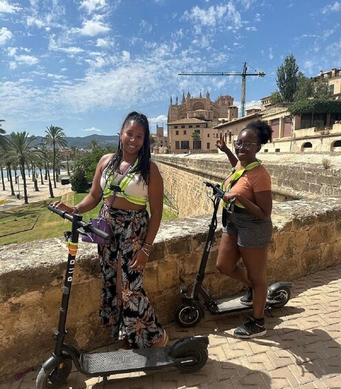 1 Hour Electric Scooter tour in Palma de Mallorca