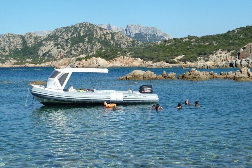 Dinghy Tour with Snorkeling to Tavolara Island from Olbia