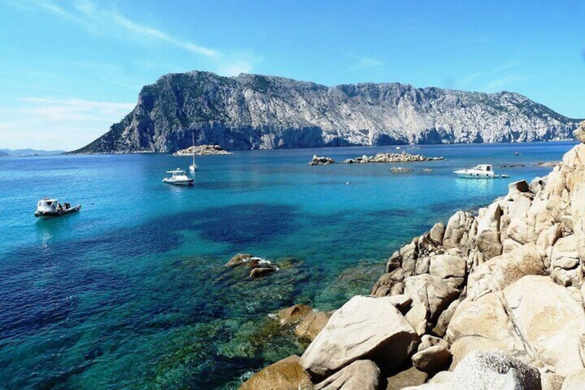 Dinghy Tour with Snorkeling to Tavolara Island from Olbia