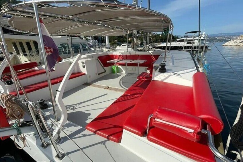 Catamaran tour of the islands of the Maddalena Archipelago