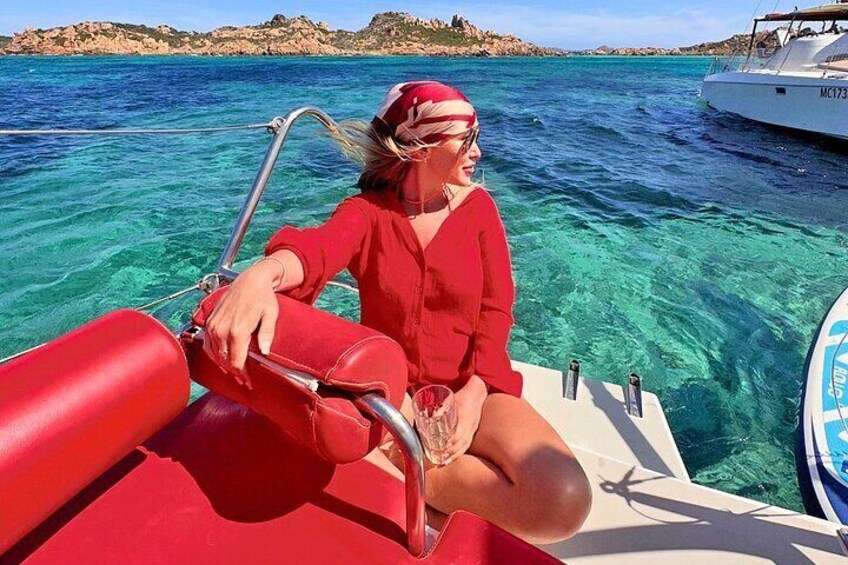 Catamaran tour of the islands of the La Maddalena Archipelago