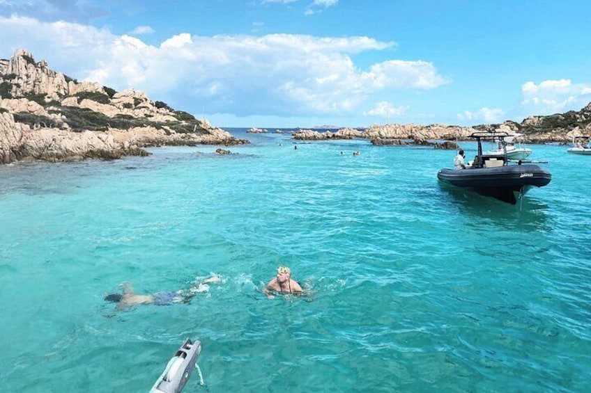 Catamaran tour of the islands of the La Maddalena Archipelago