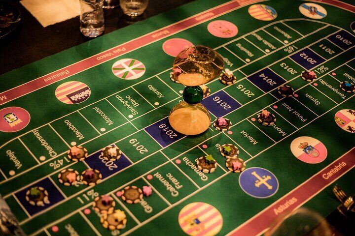 Private Wine Casino with Blind Wine Tasting