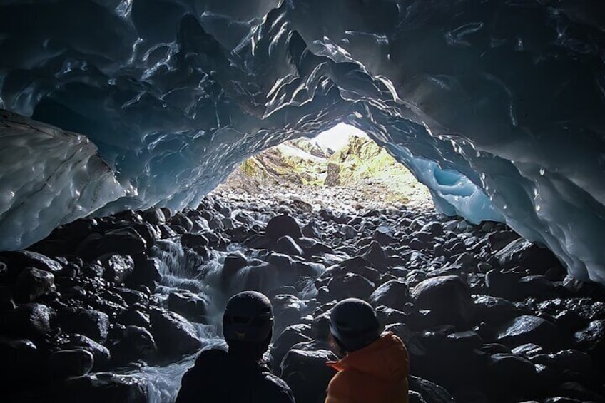 Full Day Hike in Glacier and Remote Ice Caves