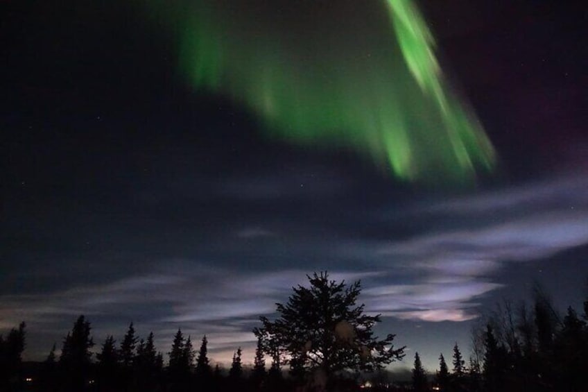 Northern Lights with Sleigh Ride in Jukkasjärvi