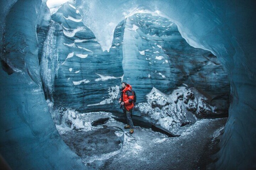 Katla cave