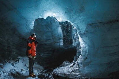 Private Katla Ice cave and South Coast with photos