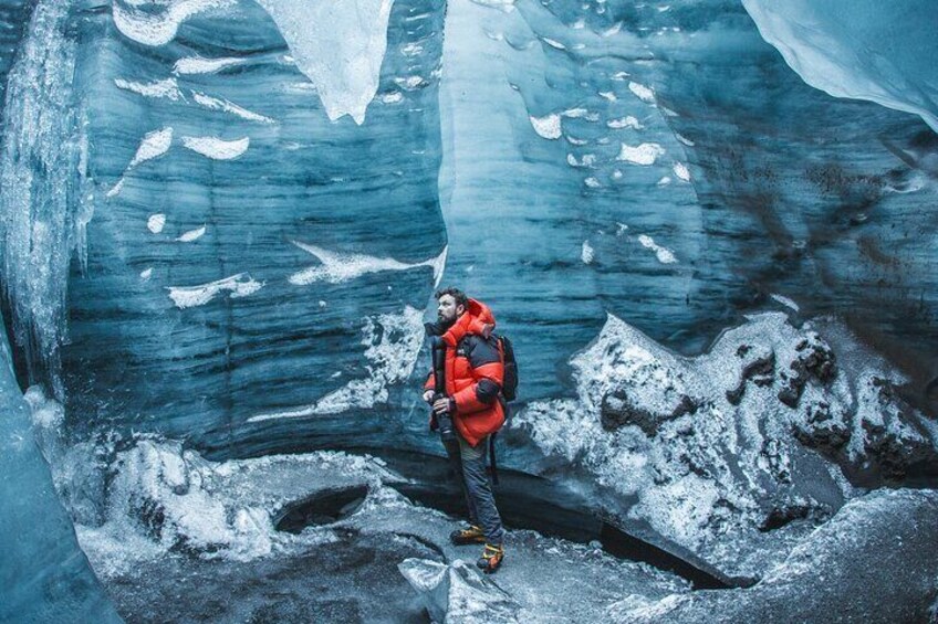 Katla cave