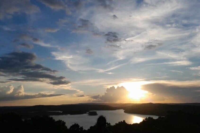  Shared Guided Sunset Tour in Yaxhá from Flores