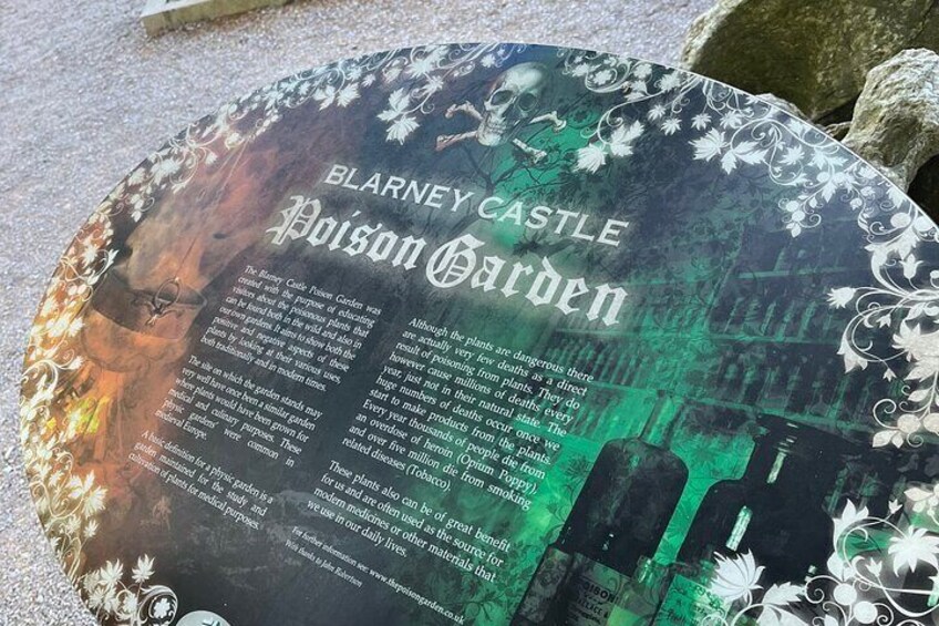 The Poison Garden,Blarney Castle.